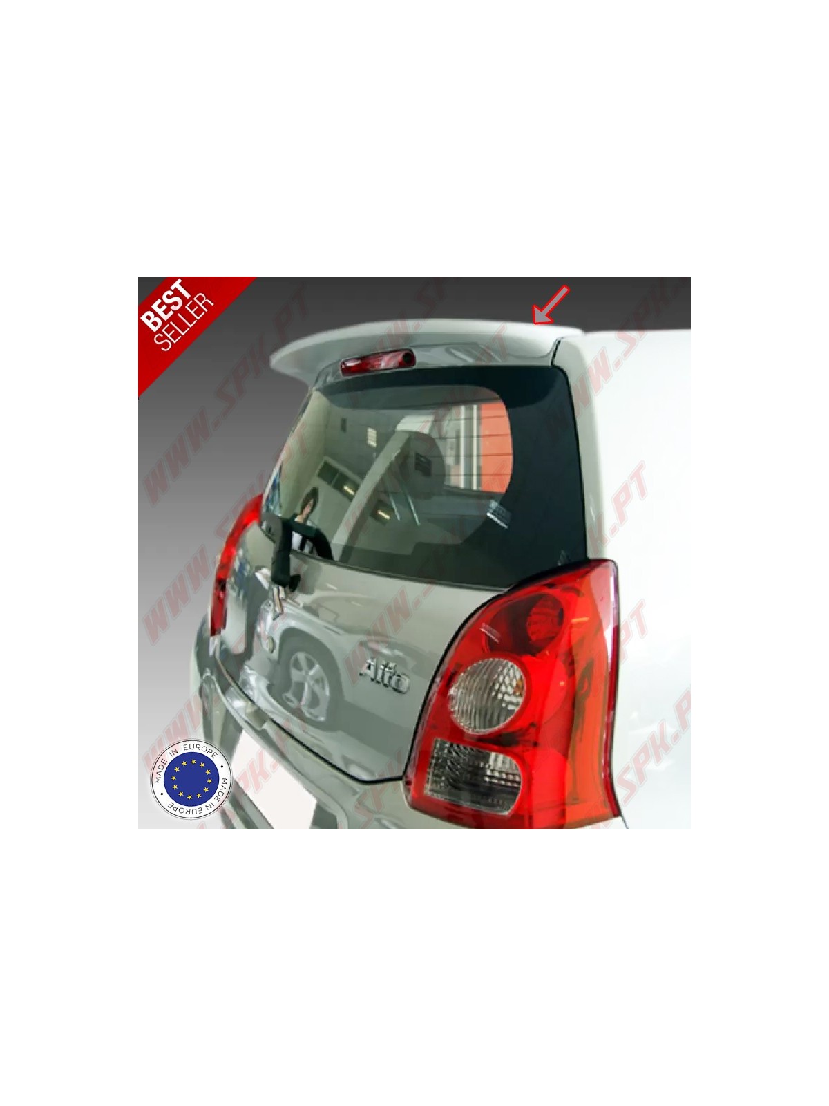 Aileron Traseiro - Suzuki Alto MK7 (2009-2014)