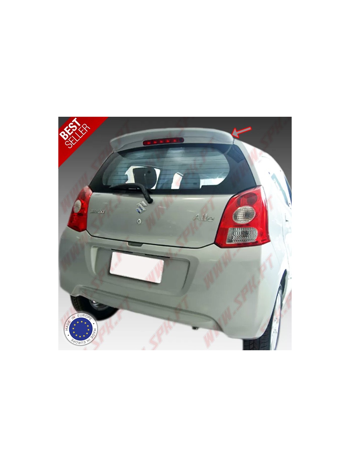 Aileron Traseiro - Suzuki Alto MK7 (2009-2014)