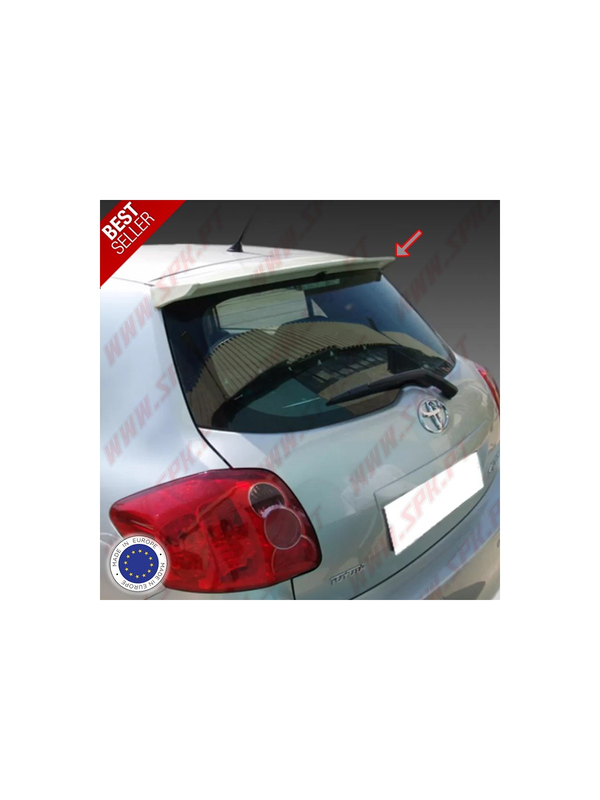 Aileron Traseiro - Toyota Auris MK1 E150 (2006-2012)