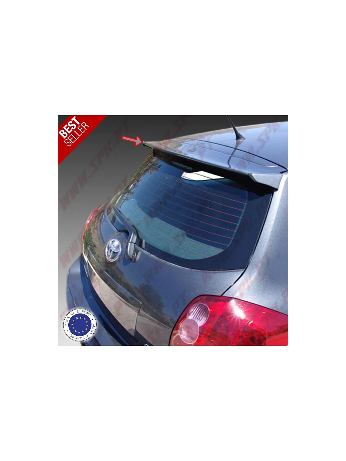 Aileron Traseiro - Toyota Auris MK1 E150 (2006-2012)