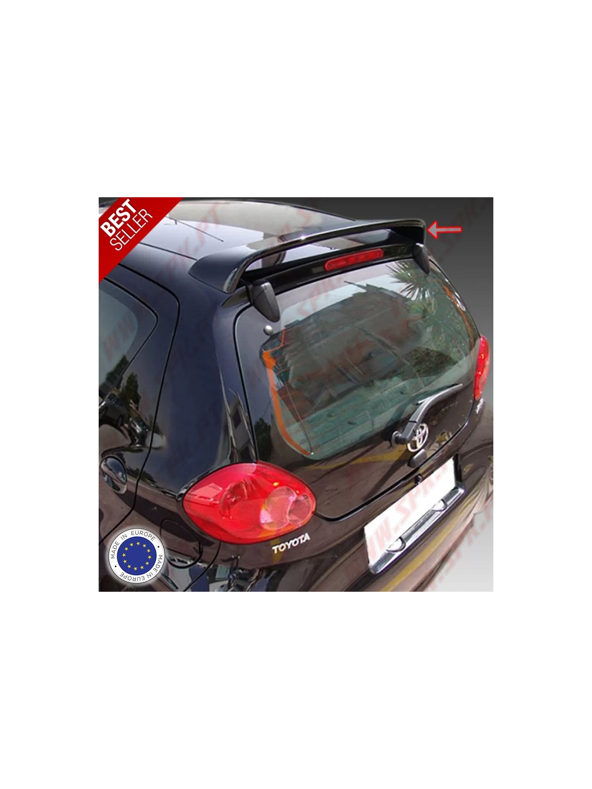 Aileron Traseiro V.2 - Toyota Aygo MK1 (2005-2014)