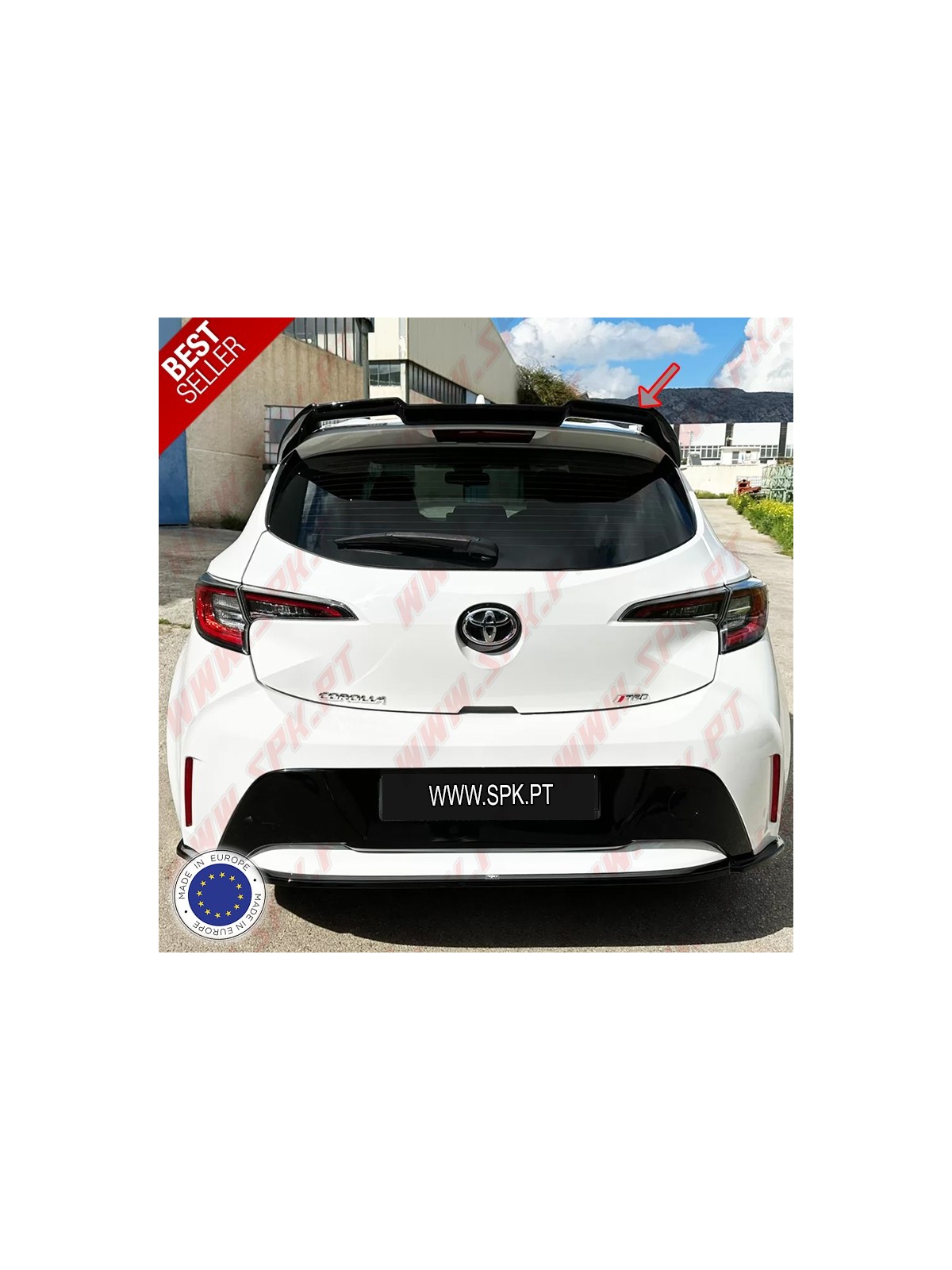 Aileron Traseiro - Toyota Corolla MK12 Standard / GR Sport (2018-) Aileron Traseiro - Toyota Corolla MK12 Standard / GR Sport (2018-)