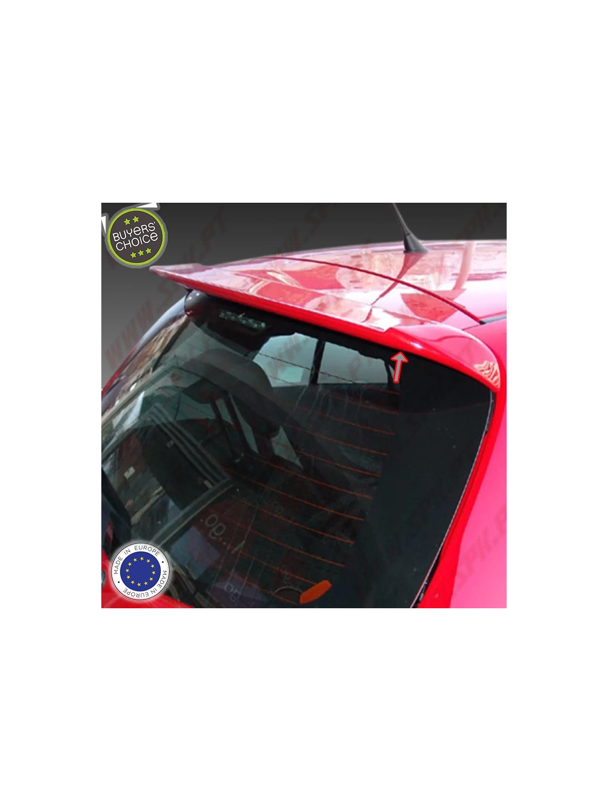 Aileron Traseiro - Toyota Yaris MK2 (2005-2010)