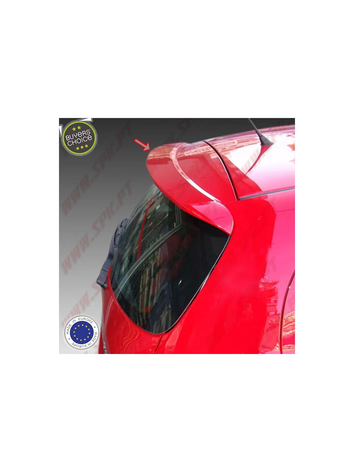 Aileron Traseiro - Toyota Yaris MK2 (2005-2010)