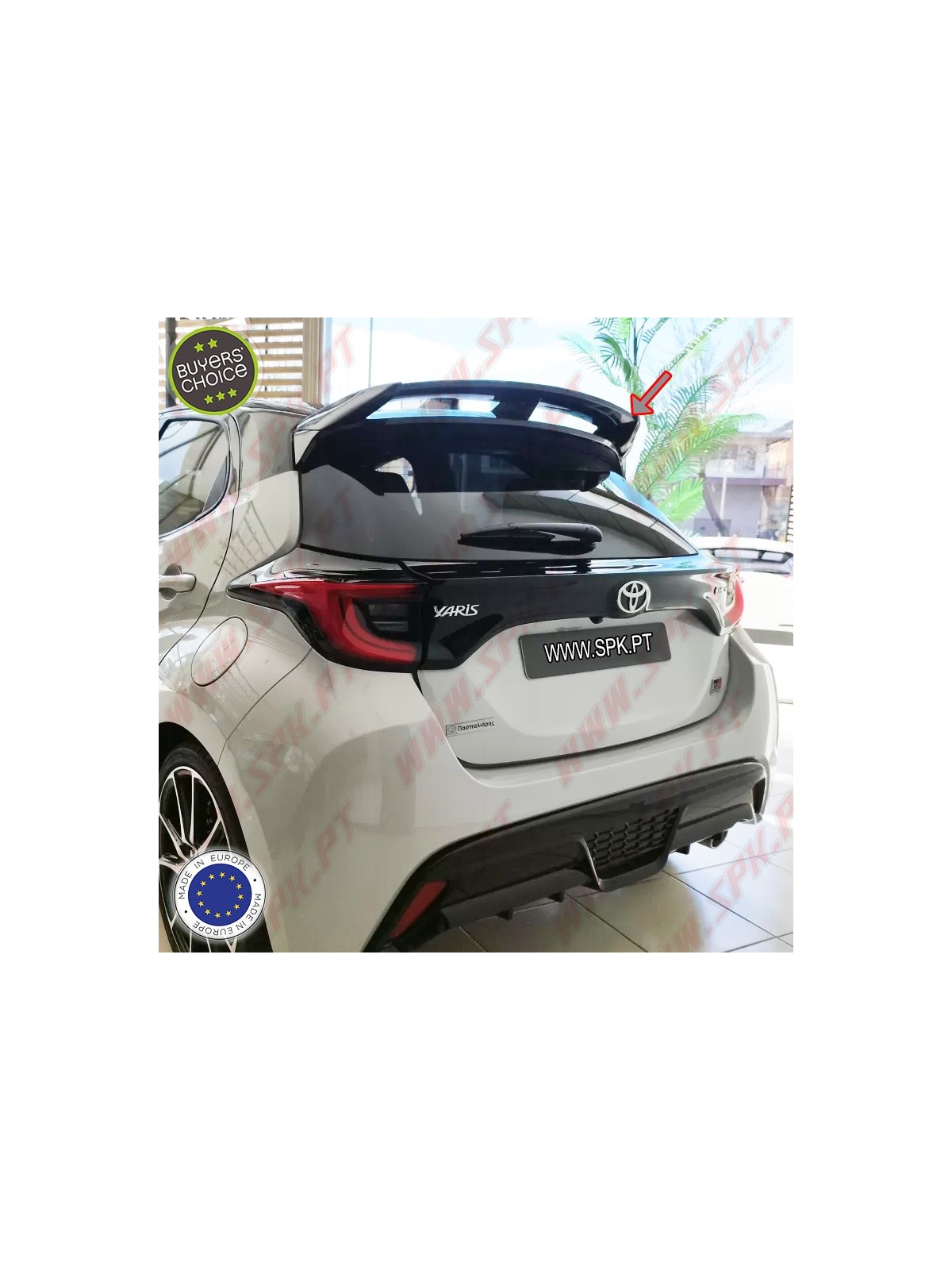 Aileron Traseiro - Toyota Yaris MK4 (2020-) Aileron Traseiro - Toyota Yaris MK4 (2020-)