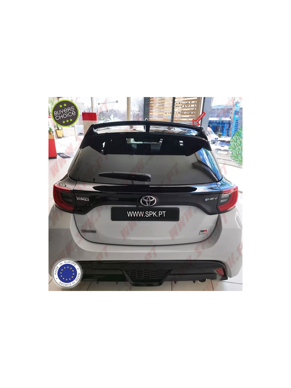 Aileron Traseiro - Toyota Yaris MK4 (2020-) Aileron Traseiro - Toyota Yaris MK4 (2020-)