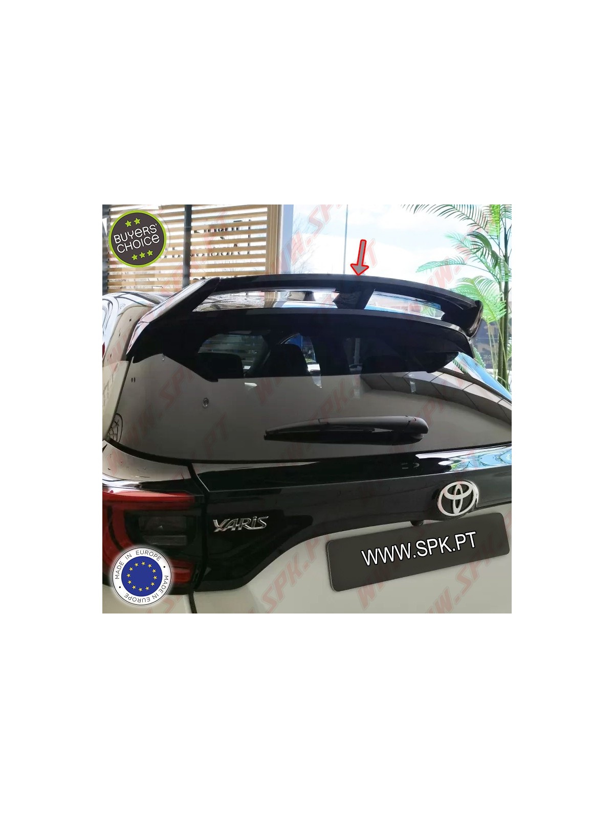 Aileron Traseiro - Toyota Yaris MK4 (2020-) Aileron Traseiro - Toyota Yaris MK4 (2020-)