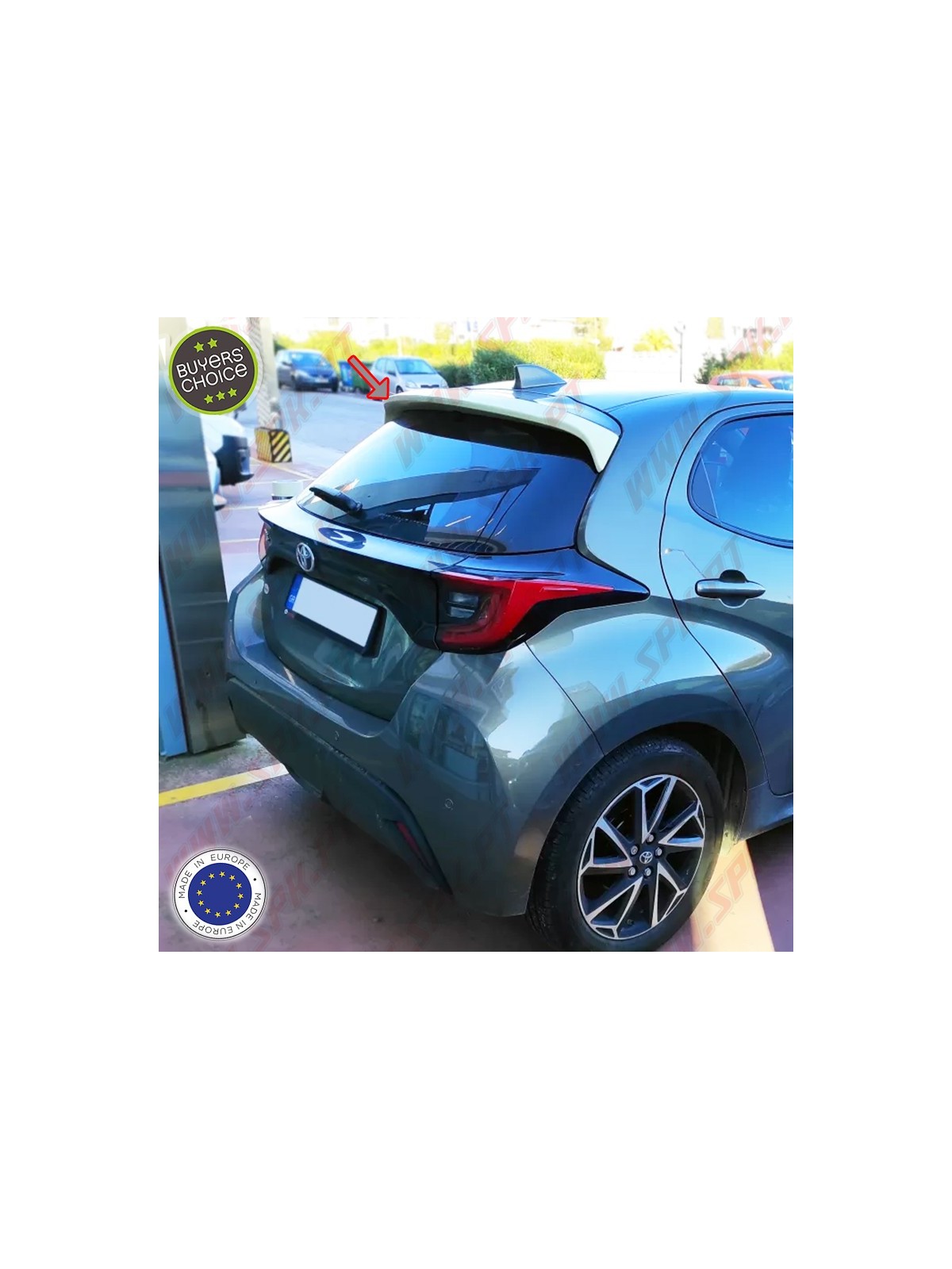 Aileron Traseiro - Toyota Yaris MK4 Standard (2020-)