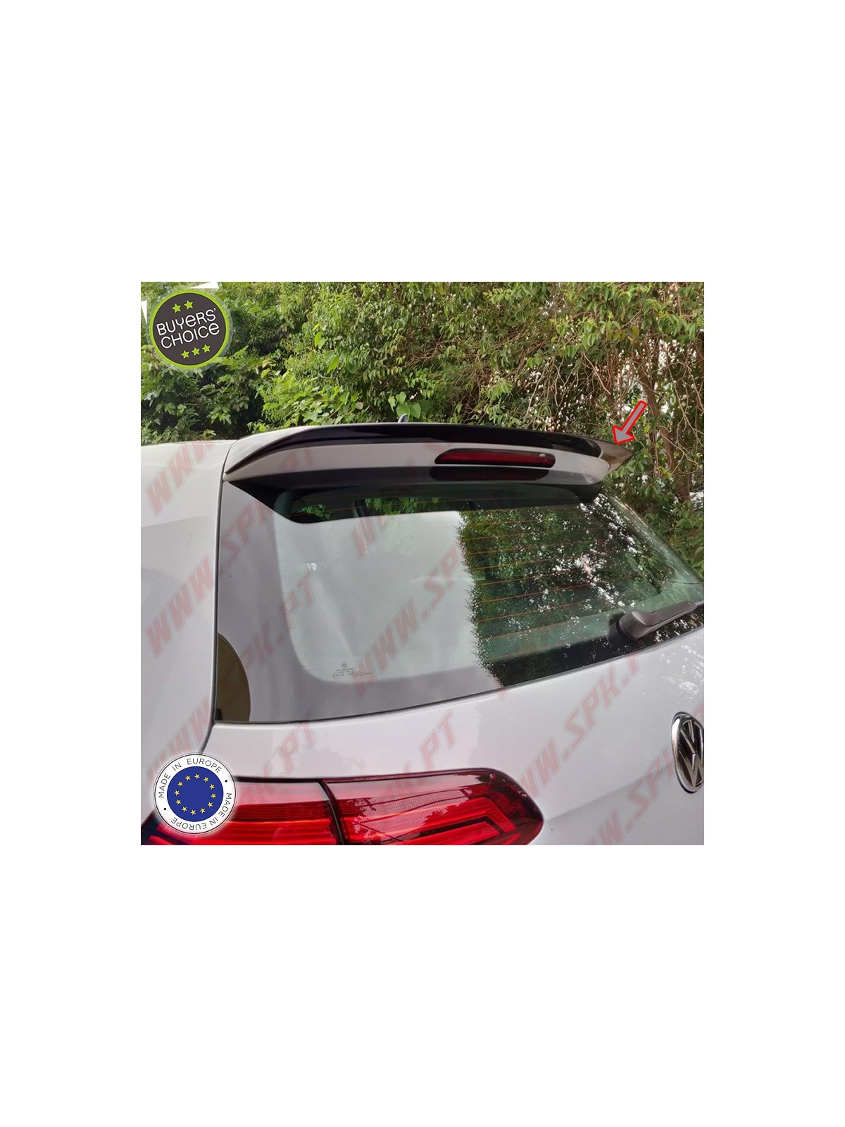 Aileron Traseiro - VW Golf 7 / 7.5 (2012-2019)