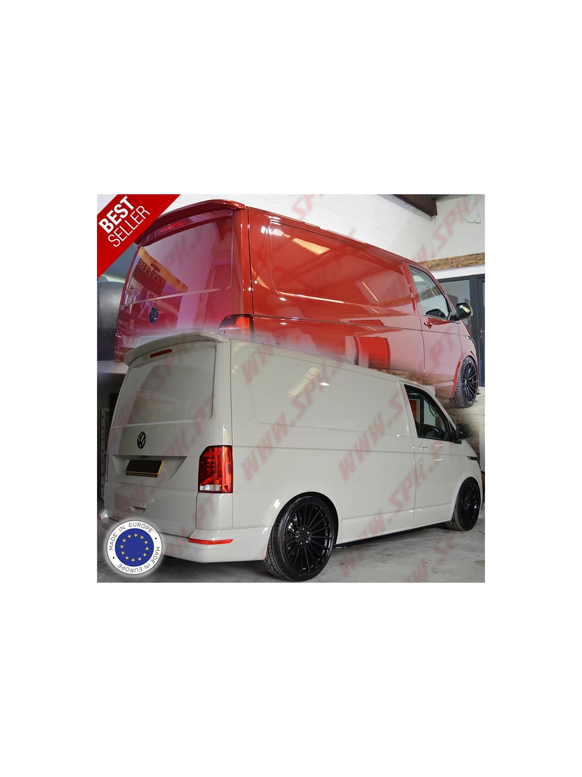 Aileron Traseiro V.5 - VW T6 / T6.1 (2015-) Aileron Traseiro V.5 - VW T6 / T6.1 (2015-)