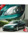 Faróis Look JDM Black - Honda Civic Facelift (1999-2001) Faróis Look JDM Black - Honda Civic Facelift (1999-2001)