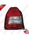 Farolins Cristal Red+Clear - Honda Civic Hatchback (1995-2001) Farolins Cristal Red+Clear - Honda Civic Hatchback (1995-2001)