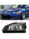 Faróis Look JDM Black - Honda Civic (1991-1995) Faróis Look JDM Black - Honda Civic (1991-1995)