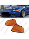 Piscas Frontais Look JDM Ambar - Honda Civic (1991-1995) Piscas Frontais Look JDM Ambar - Honda Civic (1991-1995)