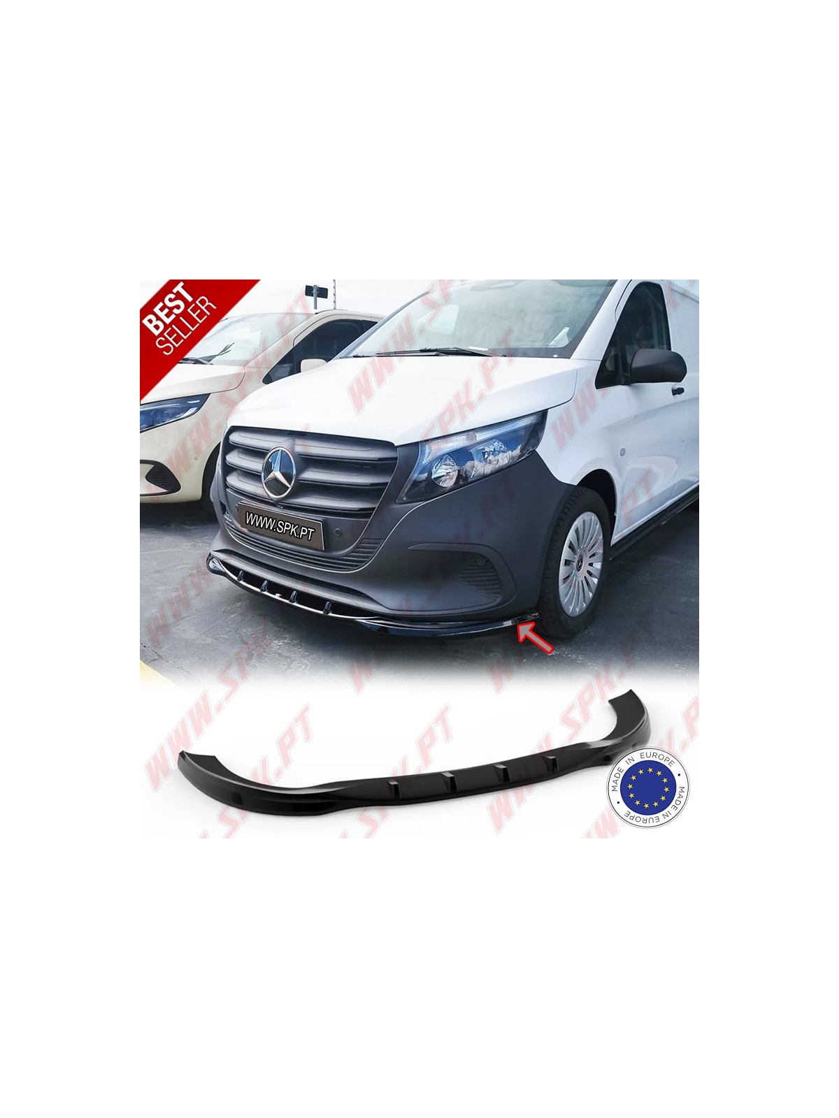 Lip Spoiler Frontal - Mercedes Vito W447 Facelift (2024-)