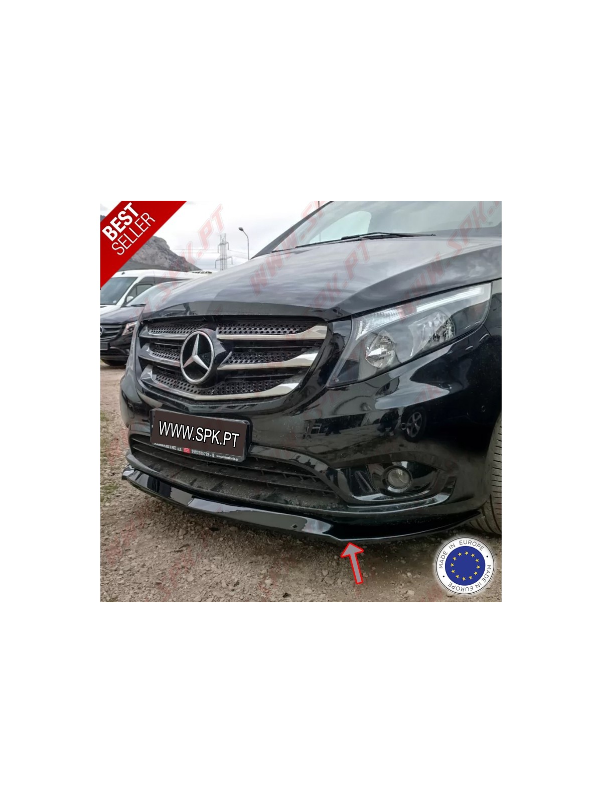 Lip Spoiler Frontal - Mercedes Vito W447 (2014-2024)