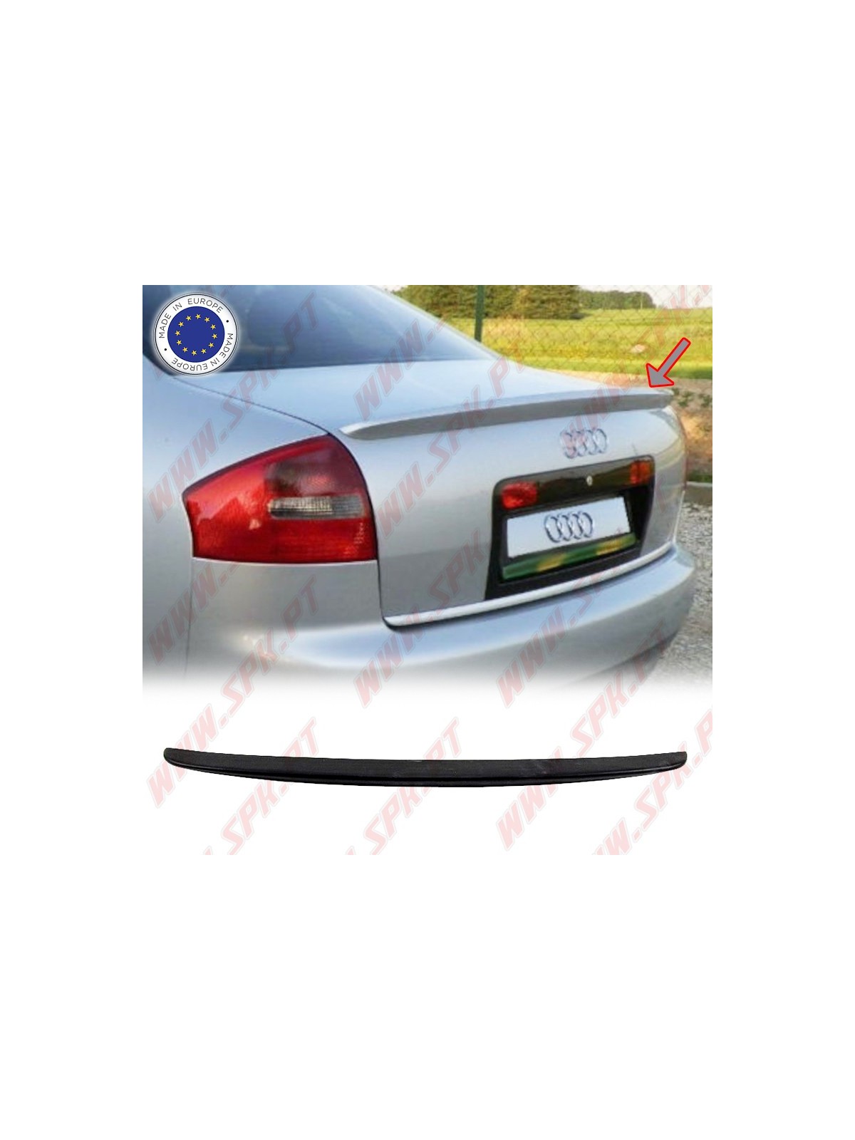 Aileron Traseiro V.2 - Audi A6 C5 Sedan (1997-2004) Aileron Traseiro V.2 - Audi A6 C5 Sedan (1997-2004)