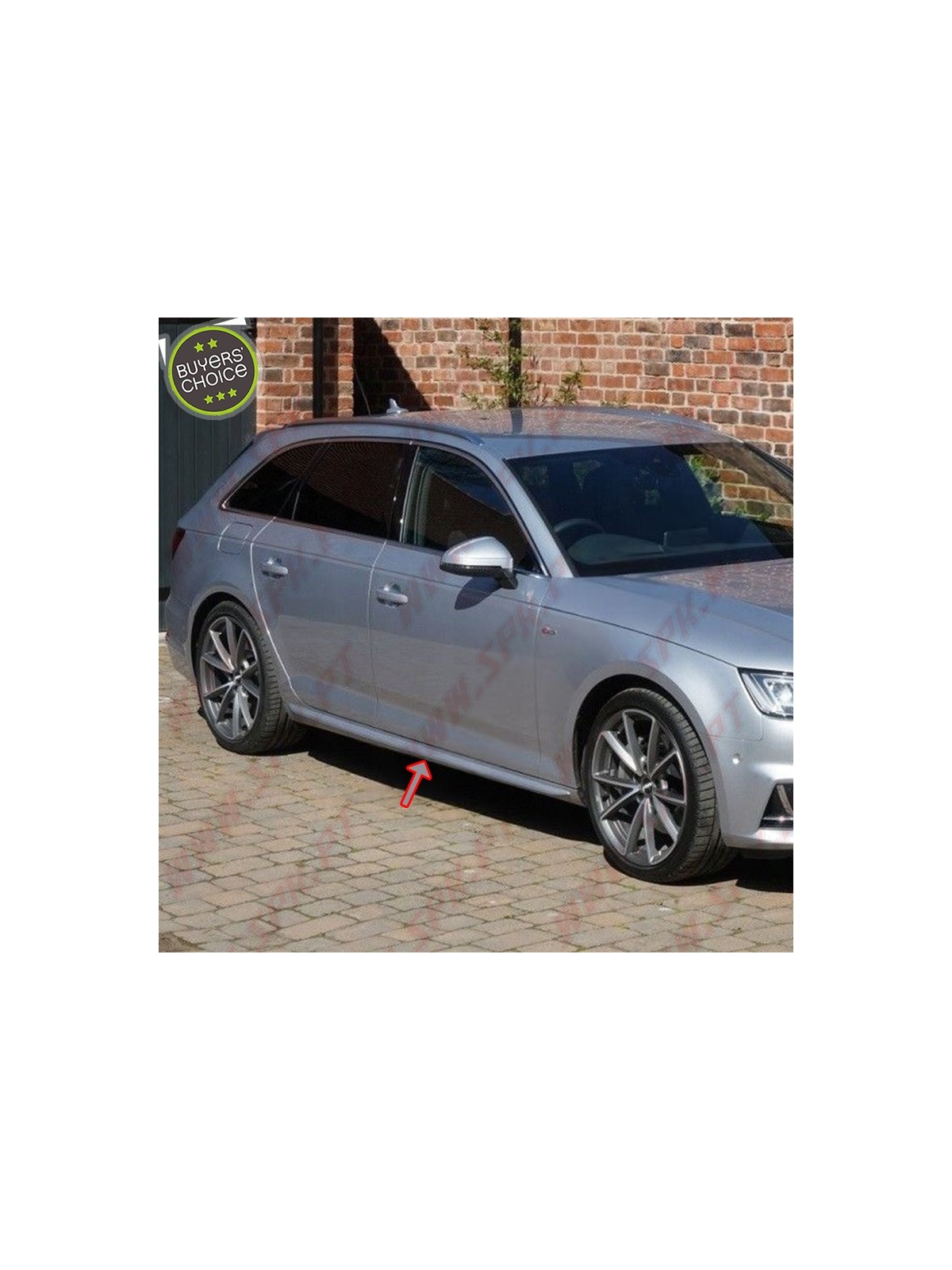 Extensão de Embaladeiras - Audi A4 B9 Sedan / Avant (2015-)