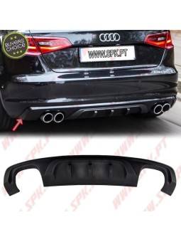 Difusor Traseiro - Audi A3 8V Sportback / Hatchback (2012-2016)
