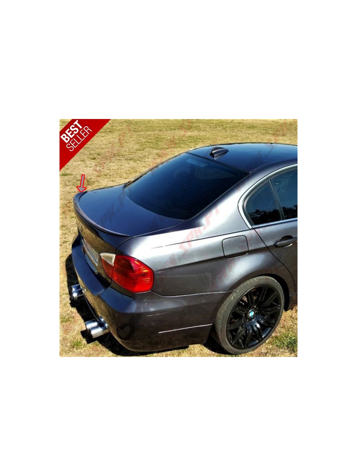 Aileron Traseiro Look M - BMW E90 Sedan (2005-2011) Aileron Traseiro Look M - BMW E90 Sedan (2005-2011)