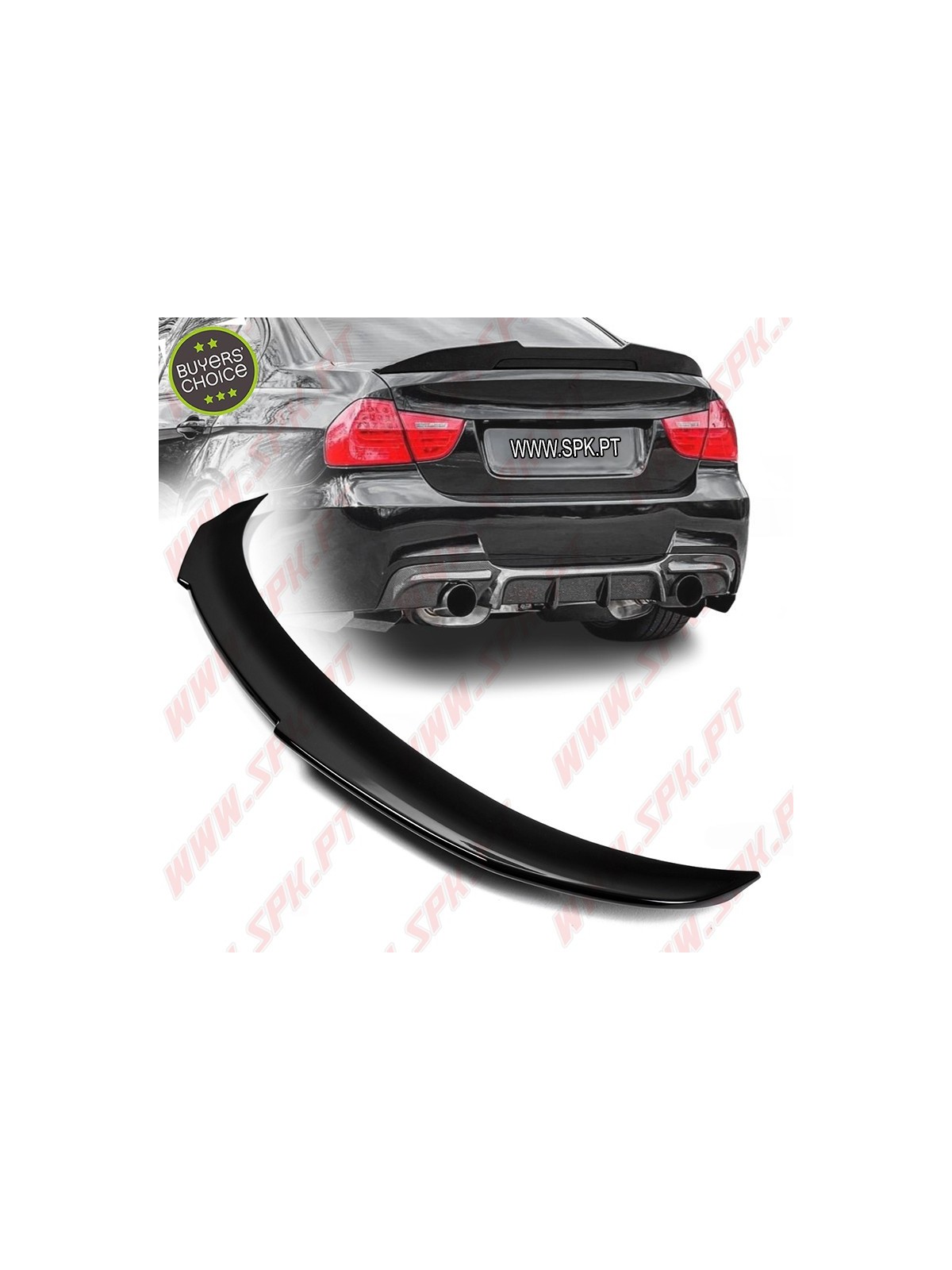 Aileron Traseiro Look PSM - BMW E90 Sedan (2005-2011) Aileron Traseiro Look PSM - BMW E90 Sedan (2005-2011)