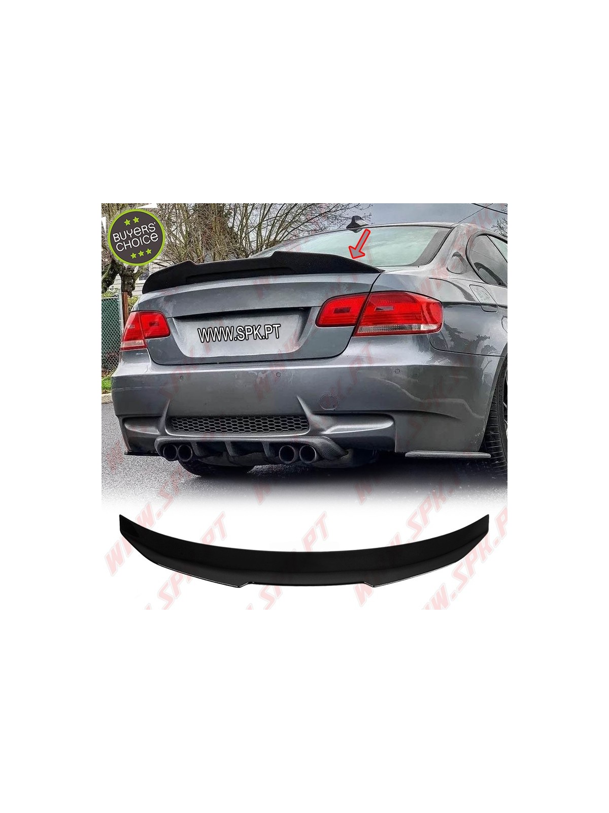 Aileron Traseiro Look PSM - BMW E92 Coupe (2006-2013) Aileron Traseiro Look PSM - BMW E92 Coupe (2006-2013)