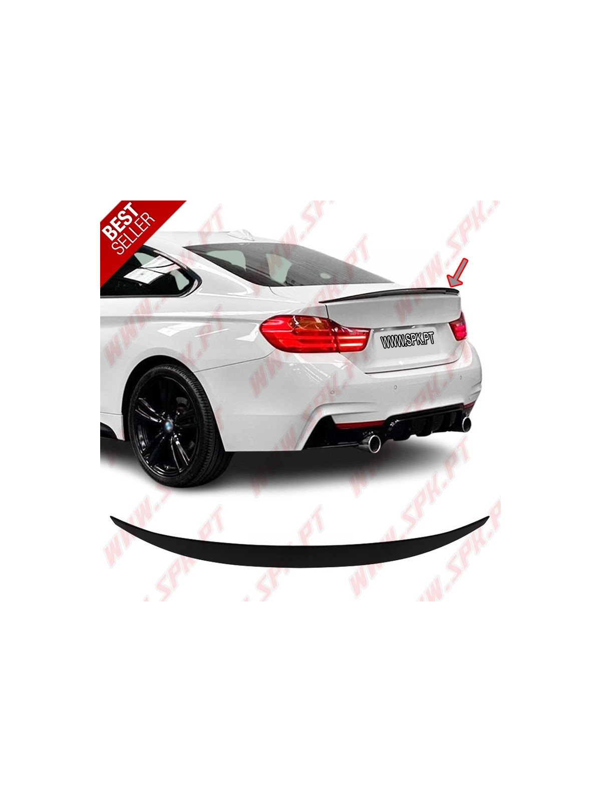 Aileron Traseiro Look M-Perf - BMW F32 Coupe (2014-2020) Aileron Traseiro Look M-Perf - BMW F32 Coupe (2014-2020)
