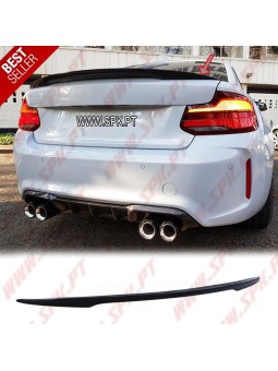 Aileron Traseiro Look M-Perf - BMW F22 / F23 / F87 M2 (2014-2020)