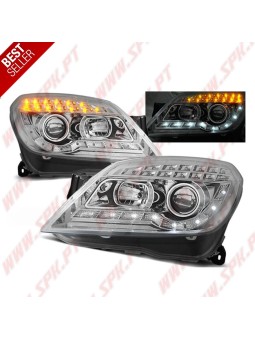 Faróis Daylight LED / Chrome - Opel Astra H (2004-2010)