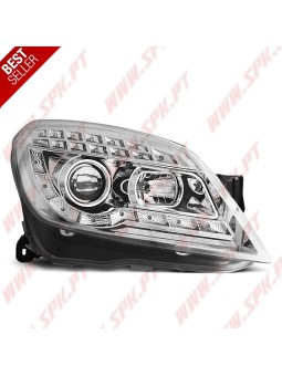 Faróis Daylight LED / Chrome - Opel Astra H (2004-2010)