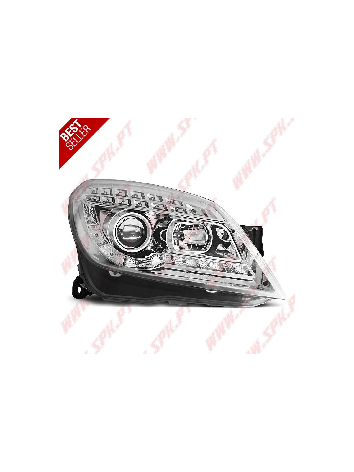 Faróis Daylight LED / Chrome - Opel Astra H (2004-2010) Faróis Daylight LED / Chrome - Opel Astra H (2004-2010)
