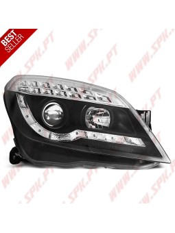 Faróis Daylight LED / Black - Opel Astra H (2004-2010)