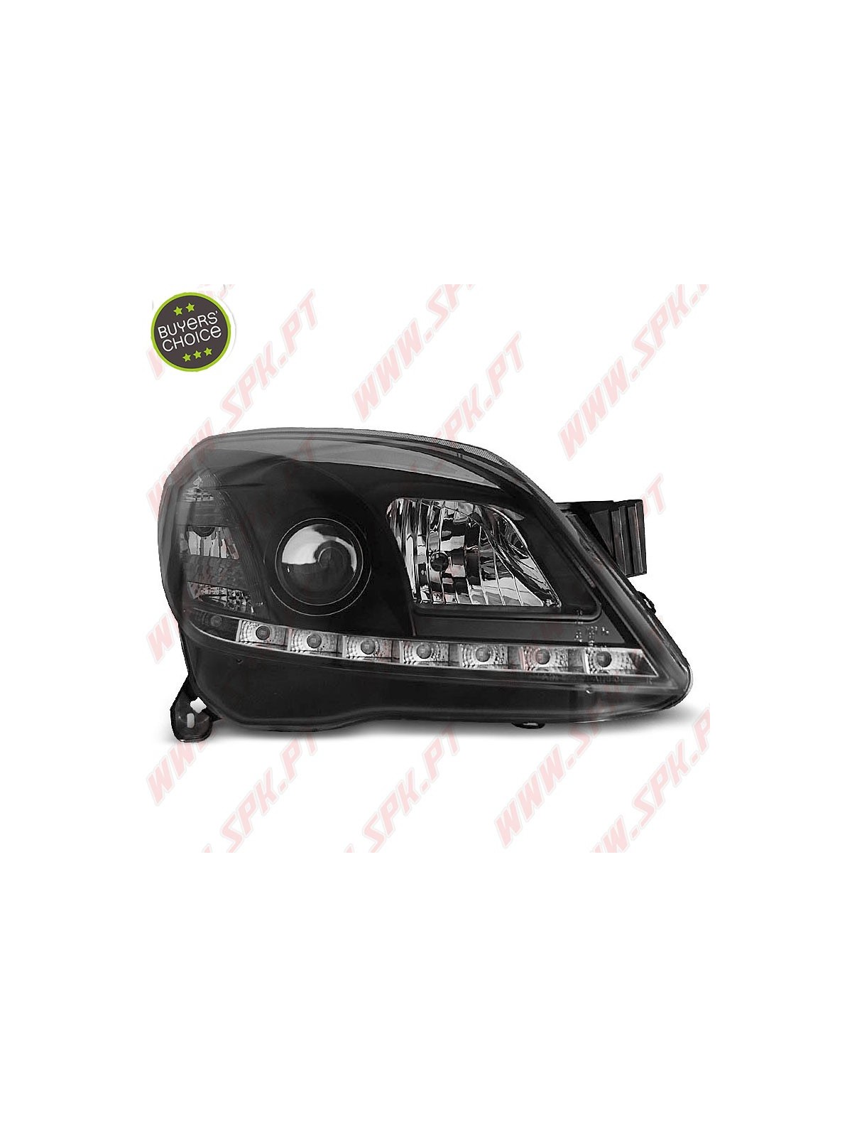 Faróis Daylight LED / Black - Opel Astra H (2004-2010) Faróis Daylight LED / Black - Opel Astra H (2004-2010)