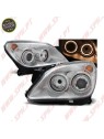 Faróis Angel Eyes / Chrome - Opel Astra H (2004-2010) Faróis Angel Eyes / Chrome - Opel Astra H (2004-2010)