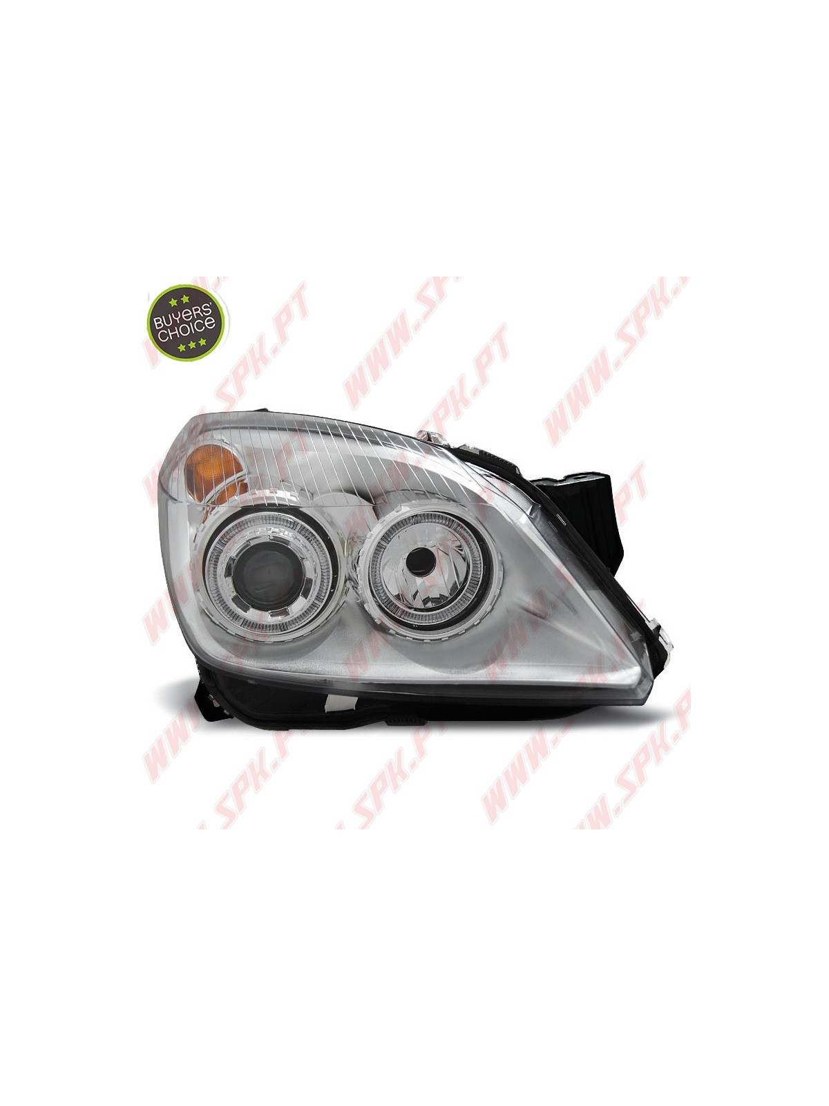 Faróis Angel Eyes / Chrome - Opel Astra H (2004-2010) Faróis Angel Eyes / Chrome - Opel Astra H (2004-2010)