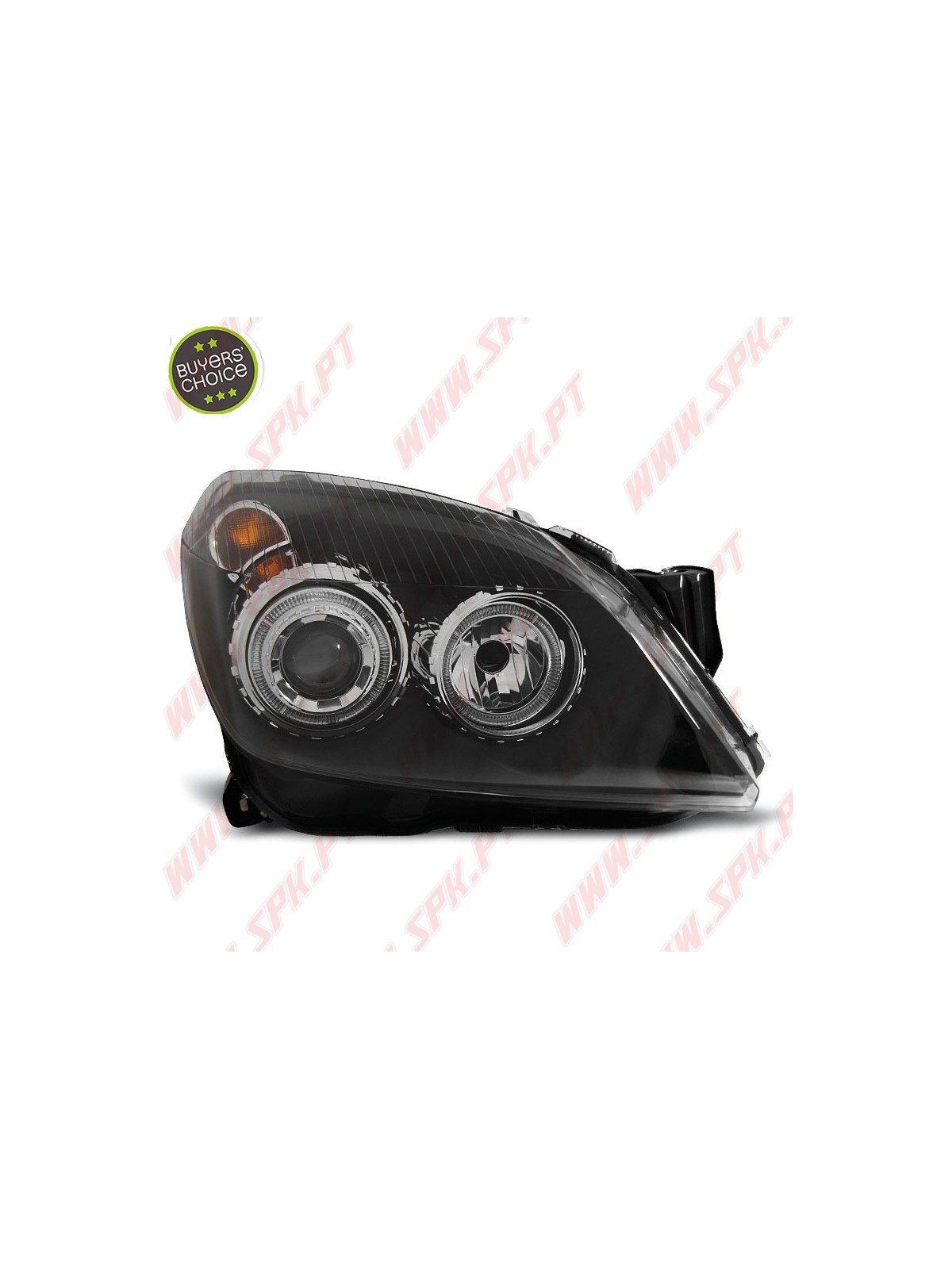 Faróis Angel Eyes / Black - Opel Astra H (2004-2010) Faróis Angel Eyes / Black - Opel Astra H (2004-2010)