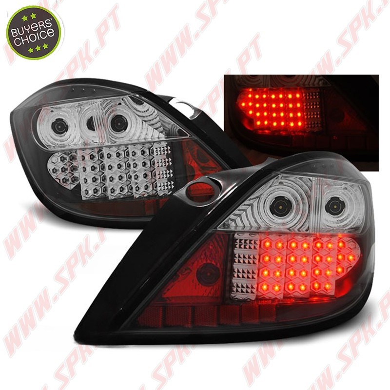 Farolins LED Black - Opel Astra H 5 Portas (2004-2009) Farolins LED Black - Opel Astra H 5 Portas (2004-2009)