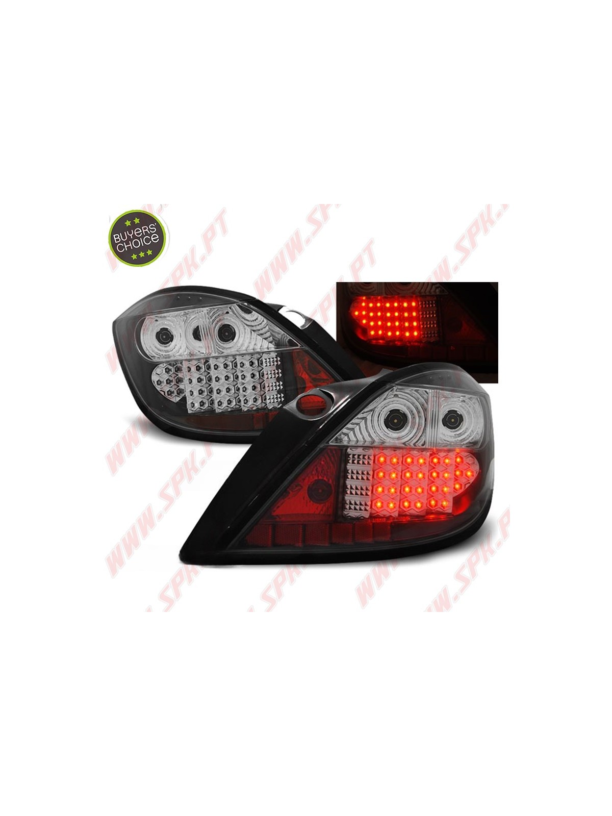 Farolins LED Black - Opel Astra H 5 Portas (2004-2009) Farolins LED Black - Opel Astra H 5 Portas (2004-2009)
