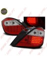 Farolins LED Red+Clear - Opel Astra H 5 Portas (2004-2009)