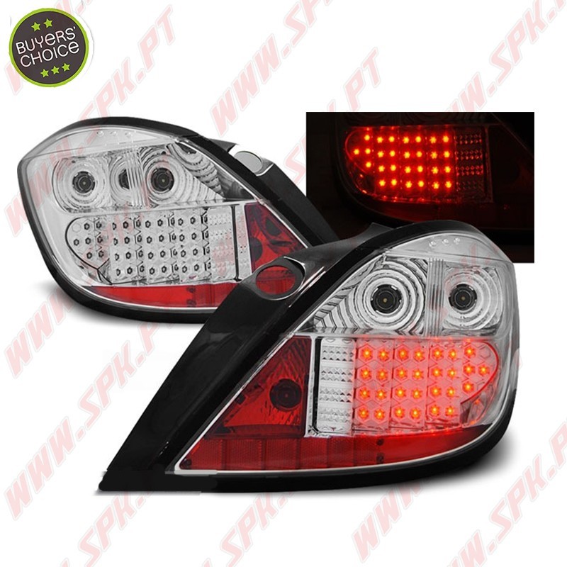 Farolins LED Chrome - Opel Astra H 5 Portas (2004-2009)