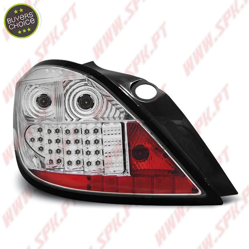 Farolins LED Chrome - Opel Astra H 5 Portas (2004-2009)