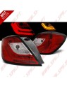 Farolins LED-BAR Red+Clear - Opel Astra H 3 Portas (2004-2009)
