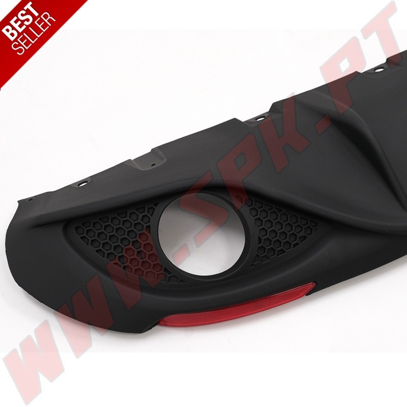 Difusor Traseiro + Ponteiras - Alfa Romeo Giulia 952 Veloce TB / Speciale TD (2015-2021)