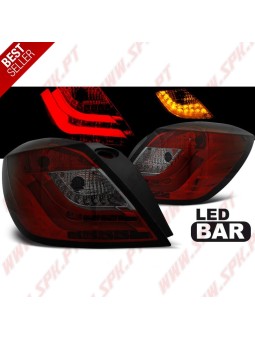 Farolins LED-BAR Smoke - Opel Astra H 3 Portas (2004-2009)