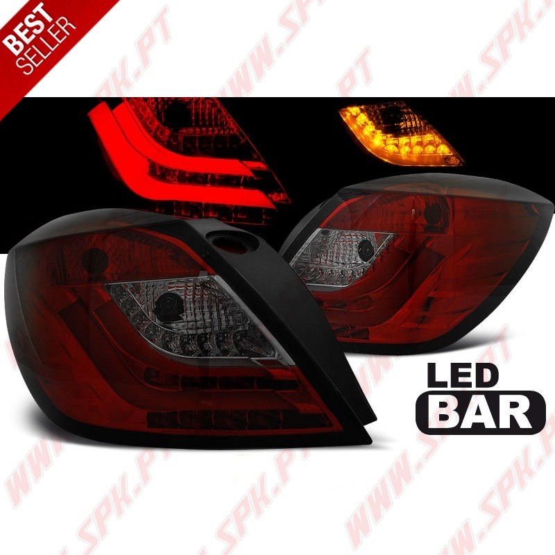 Farolins LED-BAR Smoke - Opel Astra H 3 Portas (2004-2009) Farolins LED-BAR Smoke - Opel Astra H 3 Portas (2004-2009)