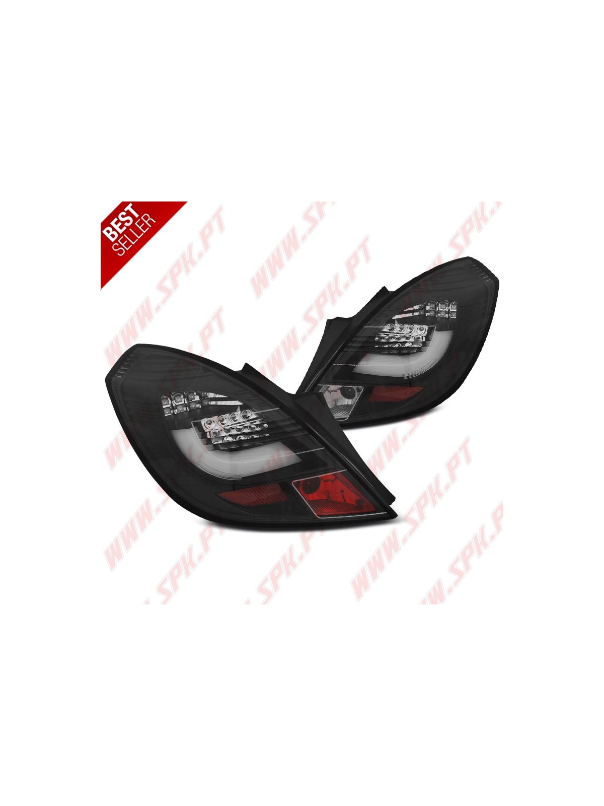 Farolins LED-BAR Black - Opel Corsa D 3 Portas (2006-2014) Farolins LED-BAR Black - Opel Corsa D 3 Portas (2006-2014)
