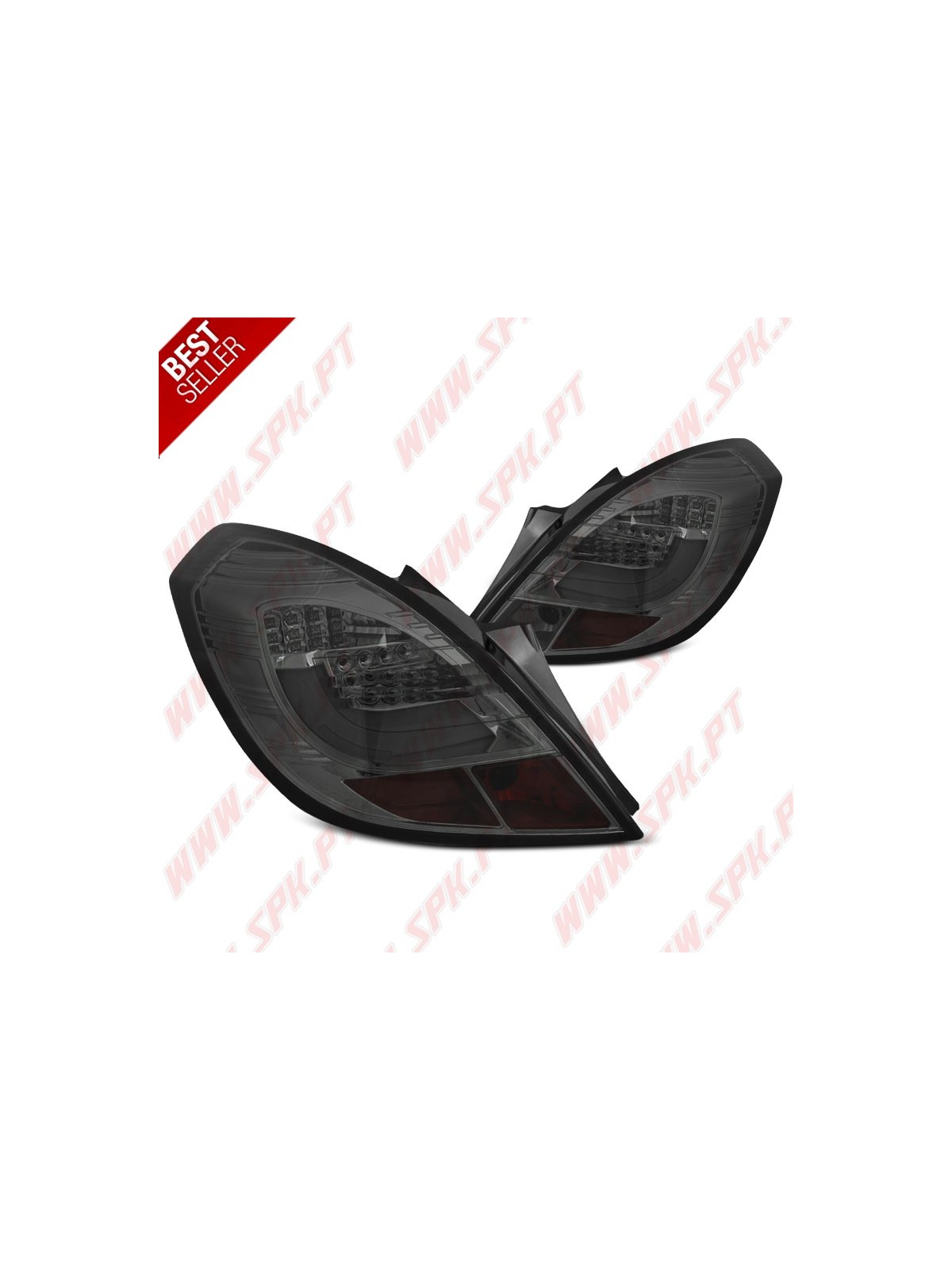 Farolins LED-BAR Smoke+Chrome - Opel Corsa D 3 Portas (2006-2014)