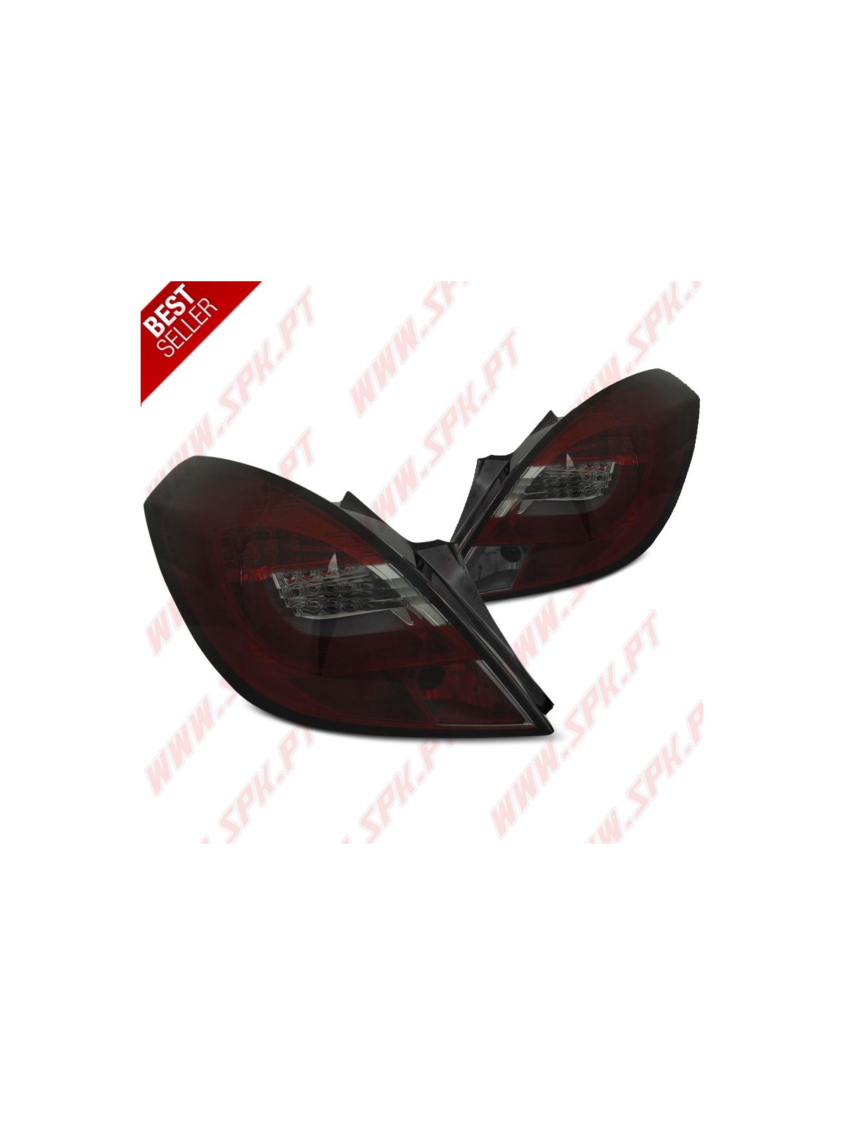 Farolins LED-BAR Smoke+Red - Opel Corsa D 3 Portas (2006-2014) Farolins LED-BAR Smoke+Red - Opel Corsa D 3 Portas (2006-2014)