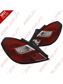 Farolins LED-BAR Red - Opel Corsa D 3 Portas (2006-2014)