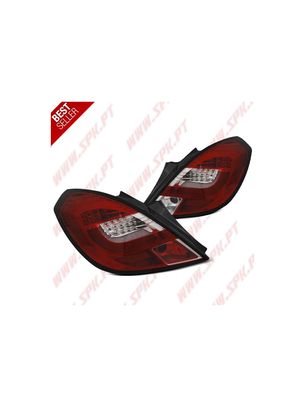 Farolins LED-BAR Red - Opel Corsa D 3 Portas (2006-2014) Farolins LED-BAR Red - Opel Corsa D 3 Portas (2006-2014)